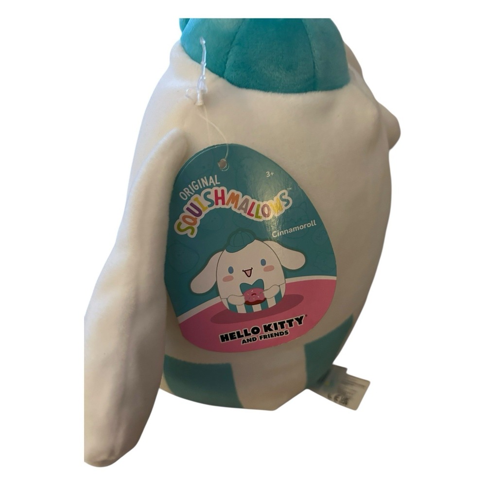 Cinnamoroll X Squishmallows Plush 8" Donut Shop Sanrio 2024 Jazwares Kawaii - Picture 3 of 9
